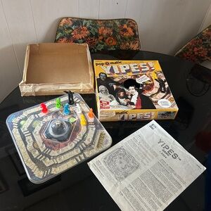 Vintage 1983 Yipes! Board Game with Pop-O-Matic